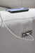 Social Pointe Power Reclining Sectional - Dream Home Furniture & Mattress (Waite Park, MN)