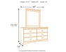 Huey Vineyard Bedroom Set - Dream Home Furniture & Mattress (Waite Park, MN)
