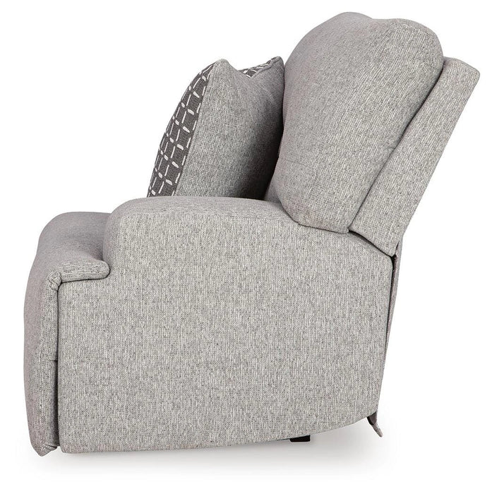 Acklen Place Power Reclining Sectional with Storage Console - Dream Home Furniture & Mattress (Waite Park, MN)