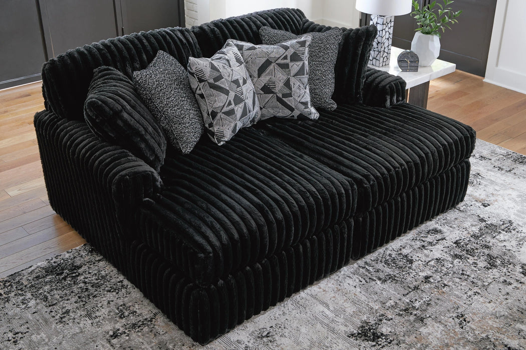 Midnight-Madness Super Chaise - Dream Home Furniture & Mattress (Waite Park, MN)