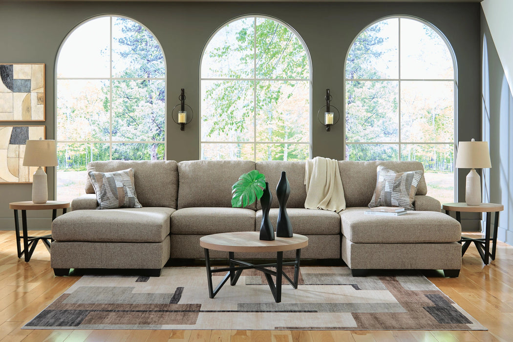 Newellen Sectional with Chaise - Dream Home Furniture & Mattress (Waite Park, MN)