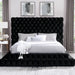 Stefania Bed Grey & Queen - Dream Home Furniture & Mattress (Waite Park, MN)