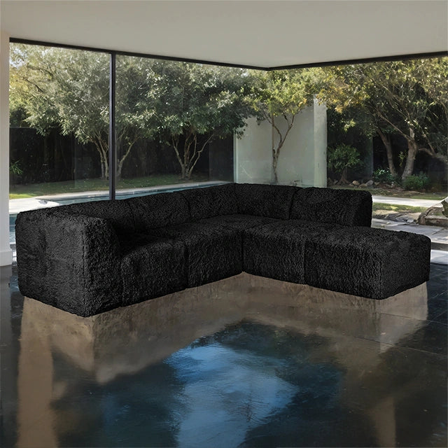 Nappi L-Sectional (Compressed Foam) - Dream Home Furniture & Mattress (Waite Park, MN)