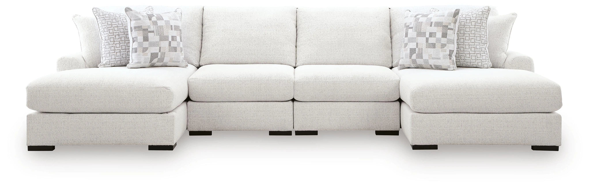 Misty-Lakes Double Chaise Sectional - Dream Home Furniture & Mattress (Waite Park, MN)