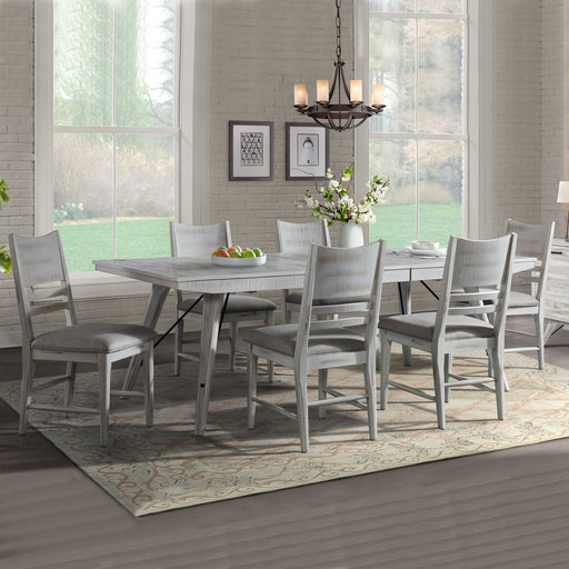 Modern Rustic Trestle Table - Dream Home Furniture & Mattress (Waite Park, MN)