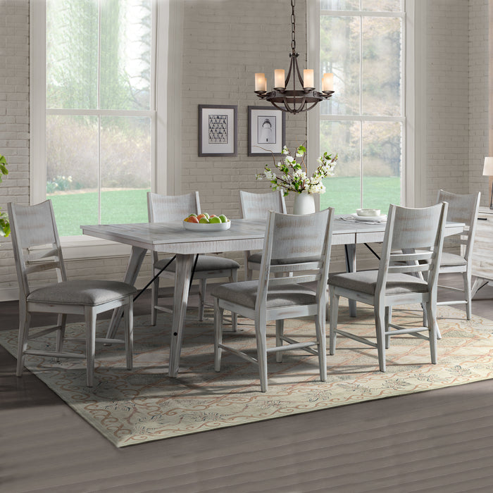 Modern Rustic Trestle Table