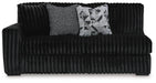 Midnight-Madness Sectional with Chaise - Dream Home Furniture & Mattress (Waite Park, MN)