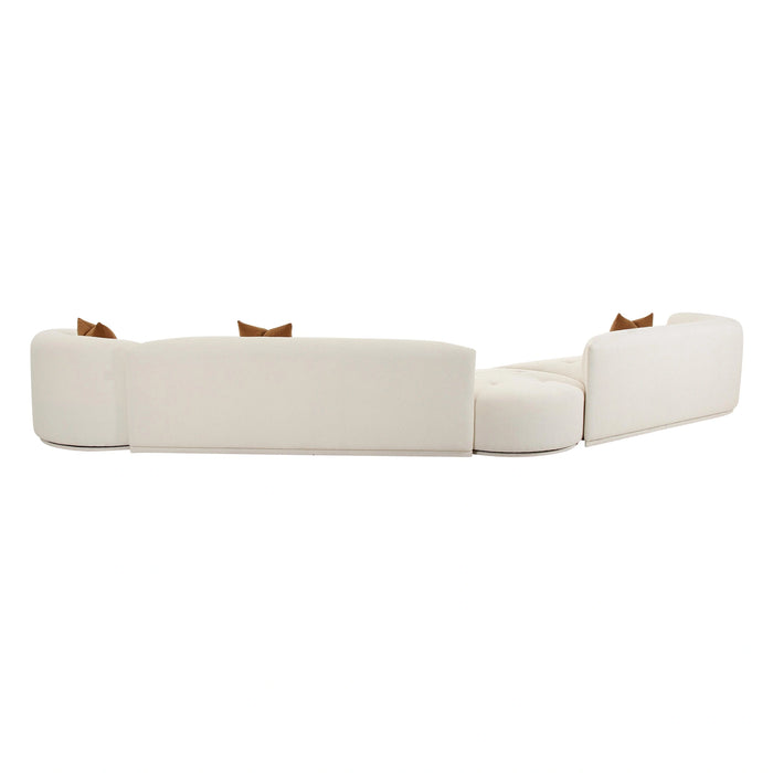 Fickle Cream Boucle Modular Sofa