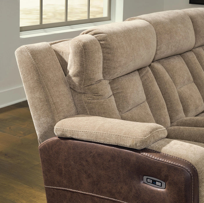 Mixed Motion Loveseat - Dream Home Furniture & Mattress (Waite Park, MN)