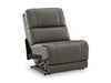 5Z - Pittson Power Reclining Sectional - Dream Home Furniture & Mattress (Waite Park, MN)