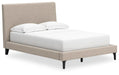 Cielden Upholstered Bed with Roll Slats - Dream Home Furniture & Mattress (Waite Park, MN)