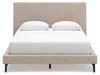Cielden Upholstered Bed with Roll Slats - Dream Home Furniture & Mattress (Waite Park, MN)