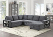 Stockwell Sleeper Sofa Sectional - Dream Home Furniture & Mattress (Waite Park, MN)