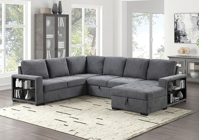 Stockwell Sleeper Sofa Sectional - Dream Home Furniture & Mattress (Waite Park, MN)
