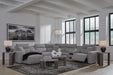 Modmax Power Reclining Sectional with Chaise - Dream Home Furniture & Mattress (Waite Park, MN)