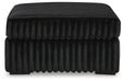 Midnight-Madness Oversized Accent Ottoman - Dream Home Furniture & Mattress (Waite Park, MN)