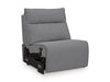 Modmax II Power Reclining Sectional with Chaise and Audio Consoles - Dream Home Furniture & Mattress (Waite Park, MN)