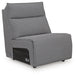 Modmax Power Reclining Sectional with Chaise - Dream Home Furniture & Mattress (Waite Park, MN)