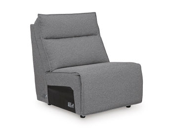 Modmax II Power Reclining Sectional with Chaise - Dream Home Furniture & Mattress (Waite Park, MN)