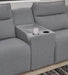 Modmax Power Reclining Sectional with Chaise - Dream Home Furniture & Mattress (Waite Park, MN)