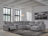 Modmax II Power Reclining Sectional with Chaise and Audio Consoles - Dream Home Furniture & Mattress (Waite Park, MN)
