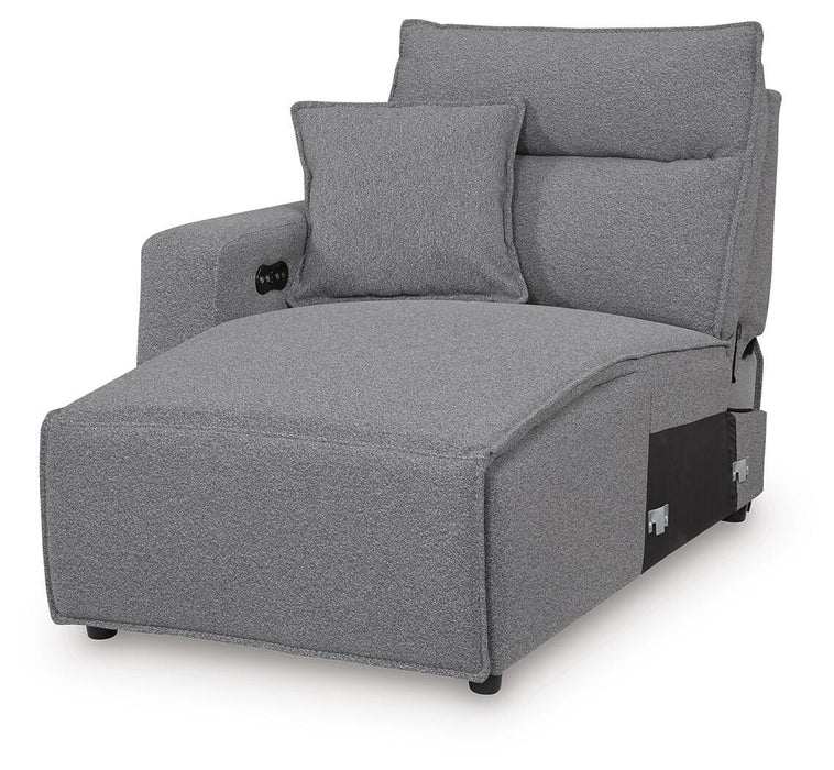 Modmax Power Reclining Sectional with Chaise - Dream Home Furniture & Mattress (Waite Park, MN)