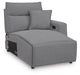 Modmax Power Reclining Sectional with Chaise - Dream Home Furniture & Mattress (Waite Park, MN)