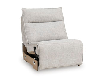 Modmax II Power Reclining Sectional with Chaise and Audio Consoles - Dream Home Furniture & Mattress (Waite Park, MN)