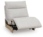 Modmax II Power Reclining Sectional with Chaise and Audio Consoles - Dream Home Furniture & Mattress (Waite Park, MN)