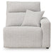 Modmax II Power Reclining Sectional with Chaise and Audio Consoles - Dream Home Furniture & Mattress (Waite Park, MN)