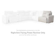 Modmax II Power Reclining Sectional with Chaise and Audio Consoles - Dream Home Furniture & Mattress (Waite Park, MN)