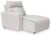 Modmax II Power Reclining Sectional with Chaise and Audio Consoles - Dream Home Furniture & Mattress (Waite Park, MN)