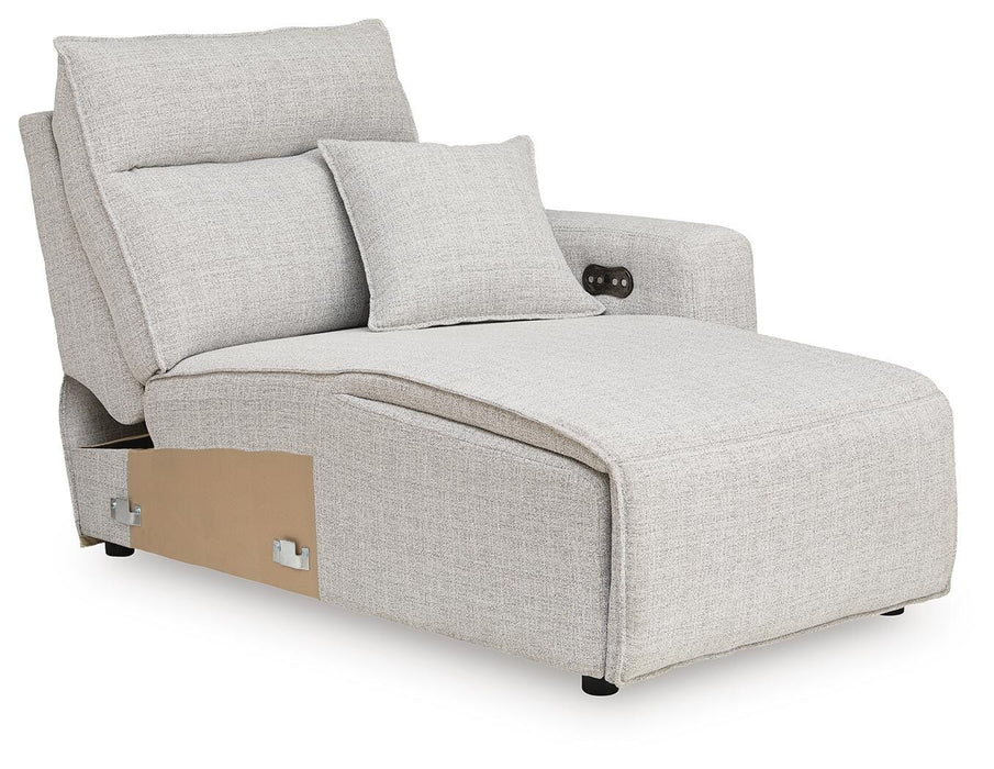 Modmax II Power Reclining Sectional with Chaise - Dream Home Furniture & Mattress (Waite Park, MN)