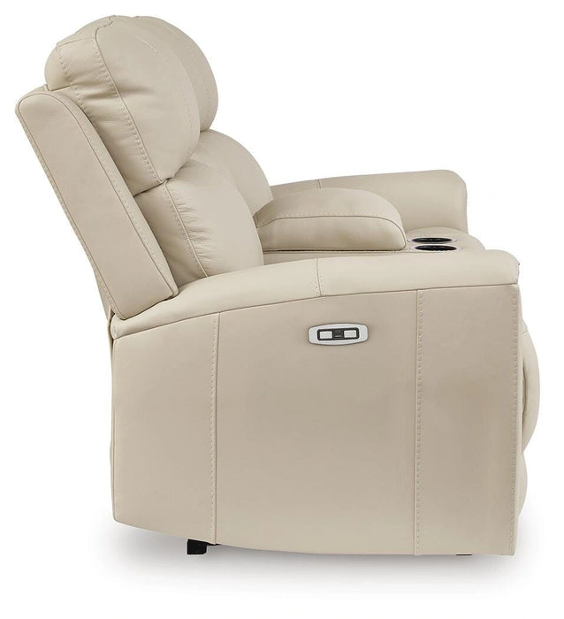 Dahlmoore Power Reclining Loveseat with Console - Dream Home Furniture & Mattress (Waite Park, MN)