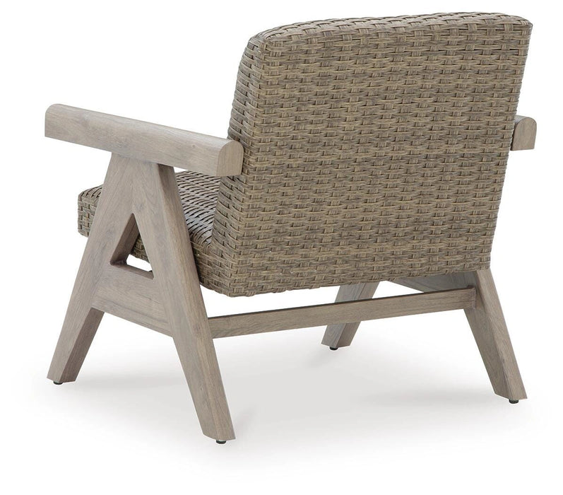 Cliff Trails Outdoor Rocking Lounge Chair - Dream Home Furniture & Mattress (Waite Park, MN)