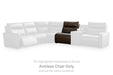ModZ Power Reclining Sectional with Audio Consoles - Dream Home Furniture & Mattress (Waite Park, MN)