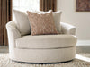 Steelwater Retreat Oversized Swivel Accent Chair - Dream Home Furniture & Mattress (Waite Park, MN)