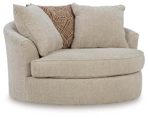 Steelwater Retreat Oversized Swivel Accent Chair - Dream Home Furniture & Mattress (Waite Park, MN)