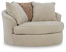 Steelwater Retreat Oversized Swivel Accent Chair - Dream Home Furniture & Mattress (Waite Park, MN)