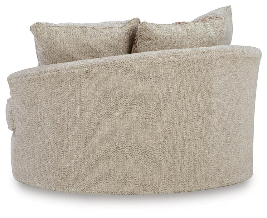 Steelwater Retreat Oversized Swivel Accent Chair - Dream Home Furniture & Mattress (Waite Park, MN)