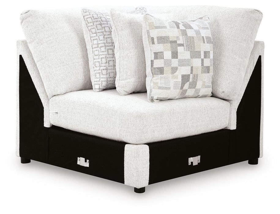 Misty-Lakes Sectional with Chaise - Dream Home Furniture & Mattress (Waite Park, MN)