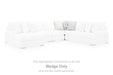Misty-Lakes Sectional with Chaise - Dream Home Furniture & Mattress (Waite Park, MN)