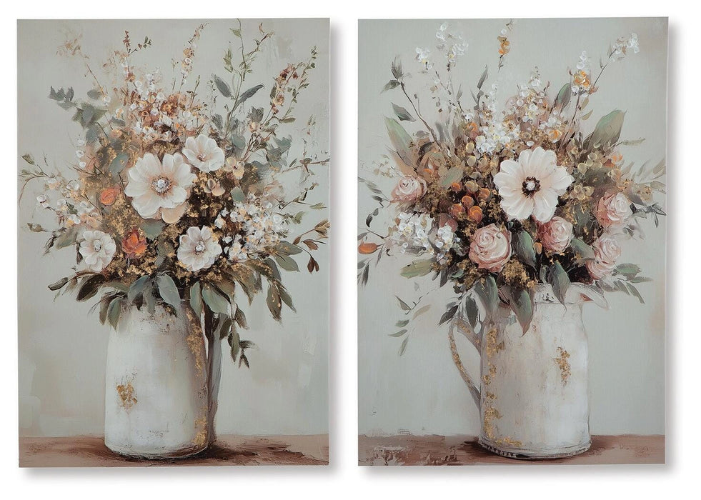 Faisaldon Wall Art (Set of 2) - Dream Home Furniture & Mattress (Waite Park, MN)