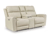 Dahlmoore Power Reclining Loveseat with Console - Dream Home Furniture & Mattress (Waite Park, MN)