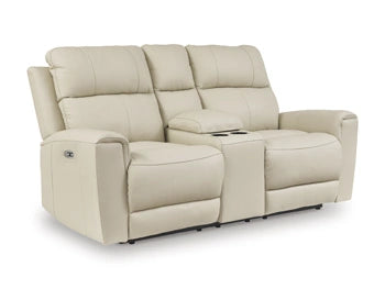Dahlmoore Power Reclining Loveseat with Console - Dream Home Furniture & Mattress (Waite Park, MN)