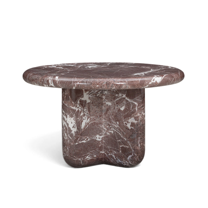 Juju Faux Marble Indoor/Outdoor Round Coffee Table (24"-32")