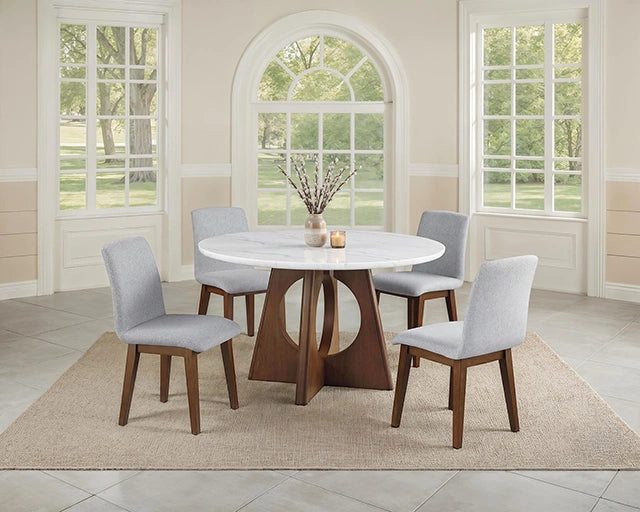 Ostbirk Round Table - Dream Home Furniture & Mattress (Waite Park, MN)