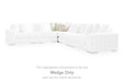 Lindyn Sectional with Chaise - Dream Home Furniture & Mattress (Waite Park, MN)