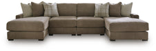 Camellia-Court Double Chaise Sectional - Dream Home Furniture & Mattress (Waite Park, MN)
