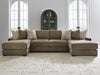 Camellia-Court Double Chaise Sectional - Dream Home Furniture & Mattress (Waite Park, MN)